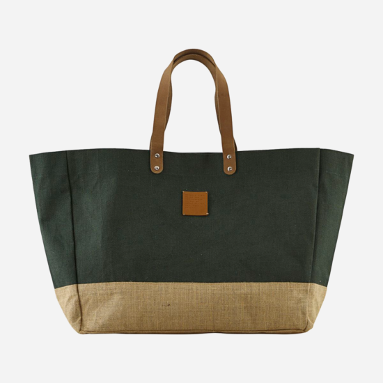 CARRIE táska, textil, zöld