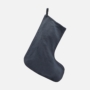 Kép 1/3 - STOCKING XMAS karácsonyi zokni, textil, nagy, kék