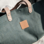 Kép 2/3 - CARRIE táska, textil, zöld