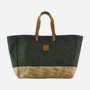 Kép 1/3 - CARRIE táska, textil, zöld