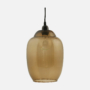 Kép 1/2 - GOAL lámpabúra, üveg, közepes, füstszínű